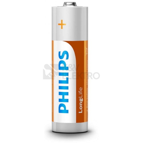 Obrázek produktu Tužkové baterie AA Philips LongLife LR6 R6L4F (blistr 4ks) 1