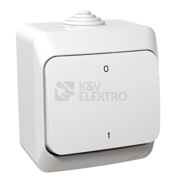 Obrázek produktu Schneider Electric Cedar Plus vypínač č.2 bílá WDE000520 0