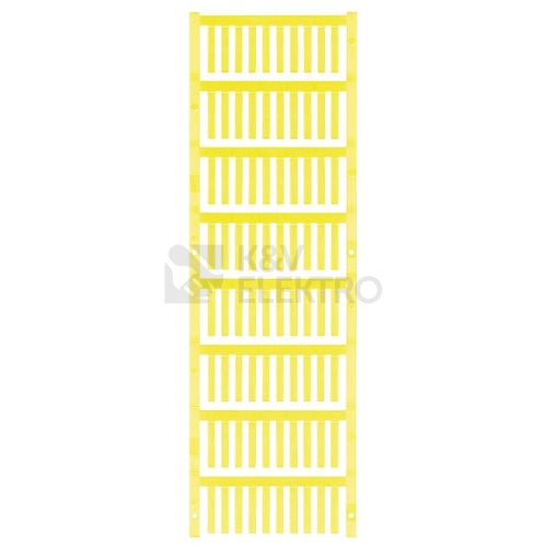 Označení vodičů 2,2-2,9mm 21x3,6mm žlutá (400ks)