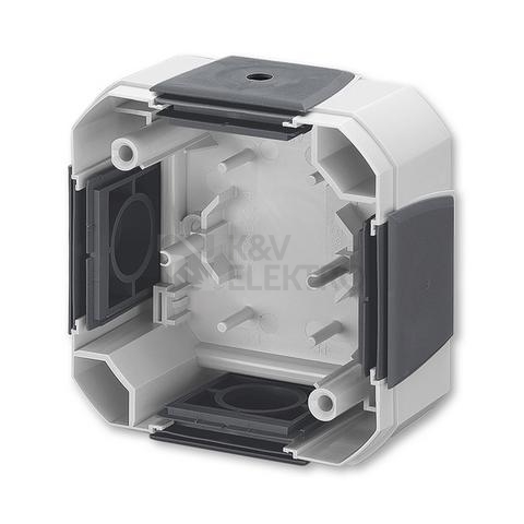 Obrázek produktu Krabice se 4 vstupy šedá 3903N-A04540 S 0