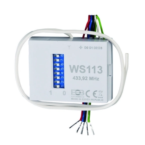Vysílač pod vypínač k bezdrátovým zvonkům ELEKTROBOCK WS113 (obrázek 3)