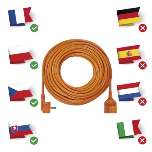 Prodlužovací kabel EMOS 30m/1zásuvka 3x1,5 oranžová P01130 1901013000 (obrázek 6)