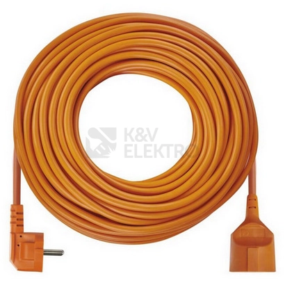 Obrázek produktu Prodlužovací kabel EMOS 30m/1zásuvka 3x1,5 oranžová P01130 1901013000 4