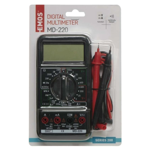 Multimetr digitální M92A MD-220 EMOS M2092 (obrázek 3)