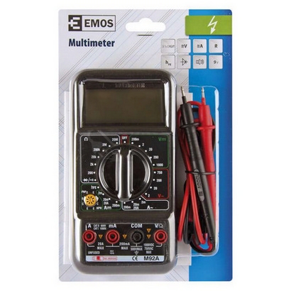 Obrázek produktu Multimetr digitální M92A MD-220 EMOS M2092 2