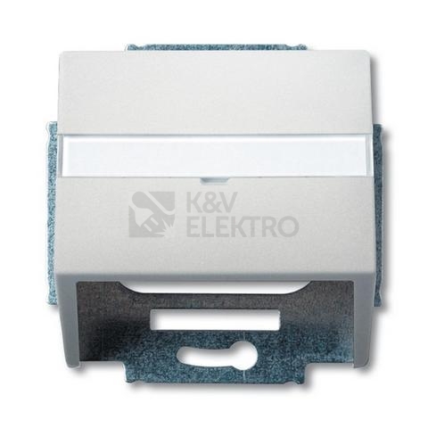Obrázek produktu ABB Future Linear kryt datové zásuvky ušlechtilá ocel 1724-0-4272 (1758-866) 2CKA001724A4272 0