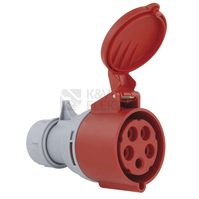 Obrázek produktu Spojka PCE 225-6TT 32A/5P/400V IP44 Turbo Twist 1