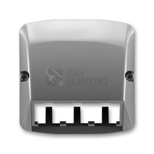 ABB Tango kryt zásuvky komunikační (Panduit Mini-Com) kouřová šedá 5014A-A00410 S2