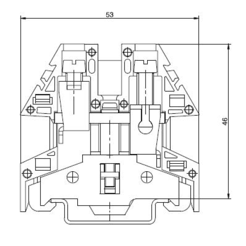 Svorka Elektro Bečov RSA 16 A PE žlutozelená A561116