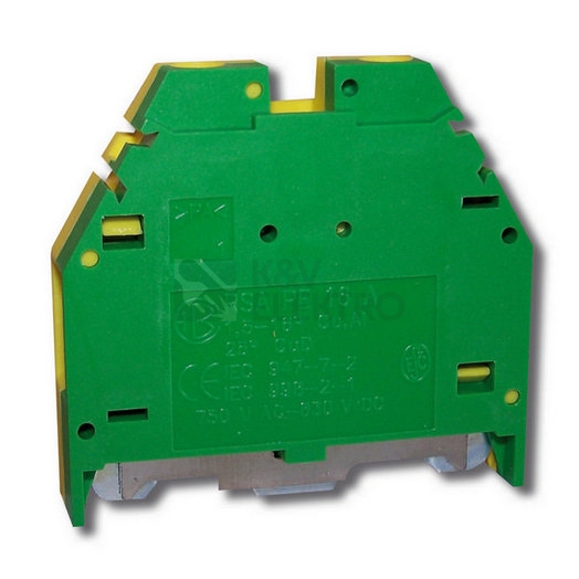 Obrázek produktu Svorka Elektro Bečov RSA 16 A PE žlutozelená A561116 0