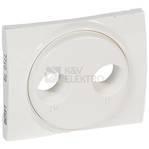 Legrand Galea Life bílá kryt zásuvky TV-RD 771072