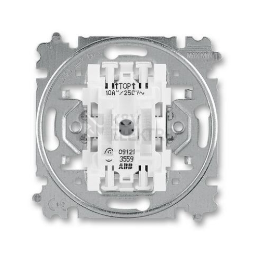 ABB žaluziové tlačítko č.1/0+1/0 3559-A88345 s blokováním