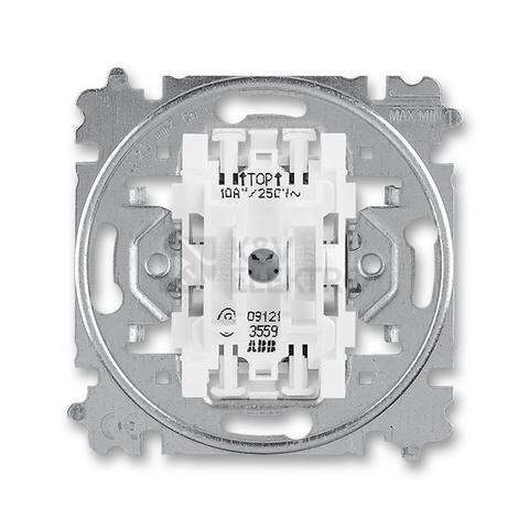 Obrázek produktu ABB žaluziové tlačítko č.1/0+1/0 3559-A88345 s blokováním 0