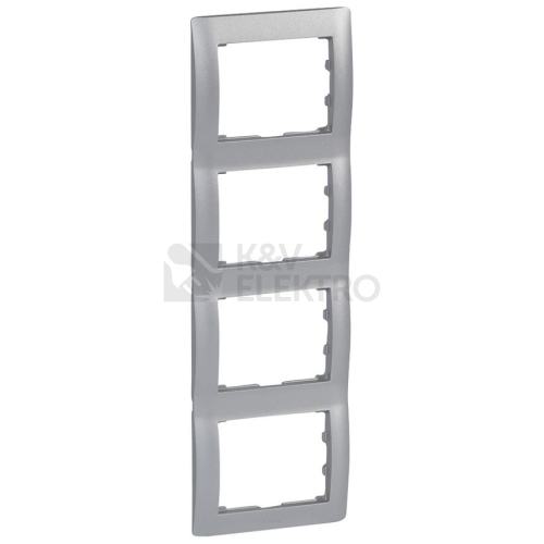 Legrand Galea Life čtyřrámeček svislý hliník 771308