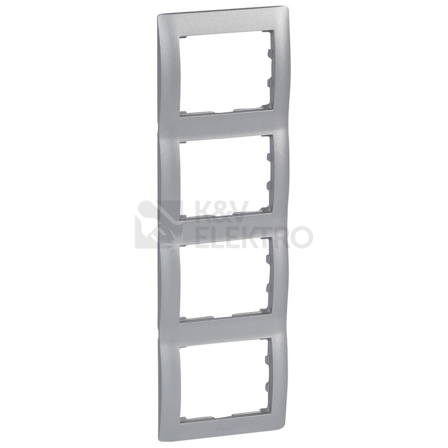 Obrázek produktu Legrand Galea Life čtyřrámeček svislý hliník 771308 0