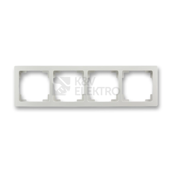 Obrázek produktu ABB Swing L čtyřrámeček světle šedá 3901J-A00040 S1 0