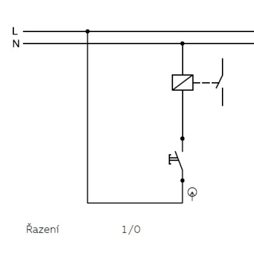 ABB Swing (L) tlačítko č.1/0 jasně bílá 3557G-A80343 B1 symbol zvonku (obrázek 3)