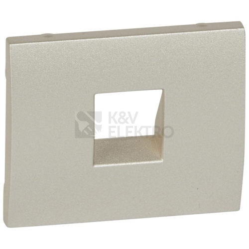Legrand Galea Life kryt zásuvky RJ11 titanová 771495