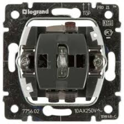 Legrand Galea Life vypínač s orientační doutnavkou 775602