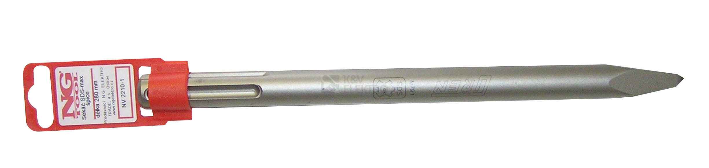 Obrázek produktu Sekáč špice SDS-max 400mm beton,zdivo NV 2210-2 0