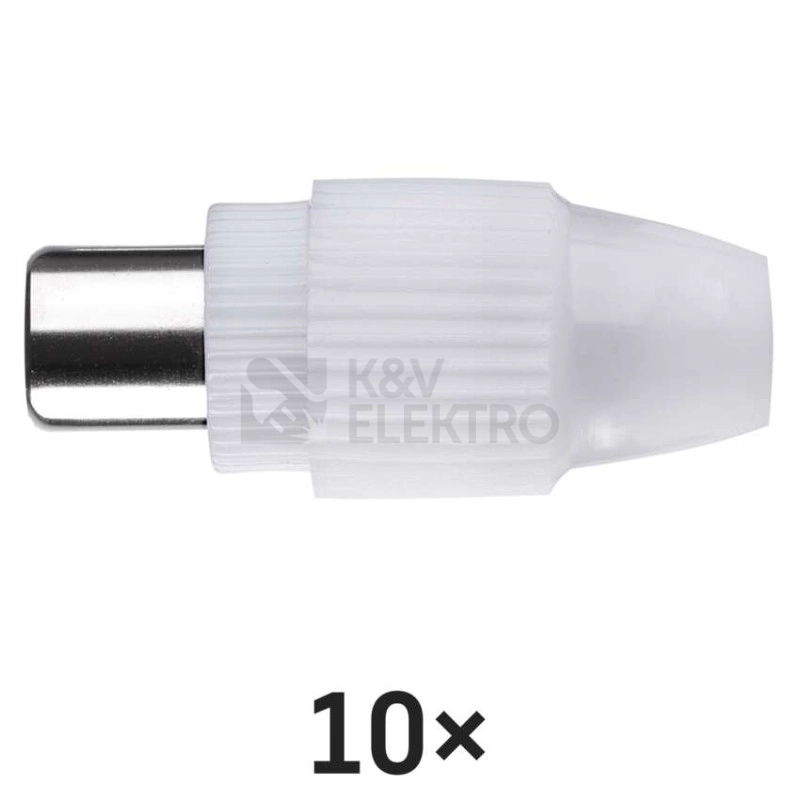 Obrázek produktu Anténní konektor EMOS K1331 IEC rovný samec 4