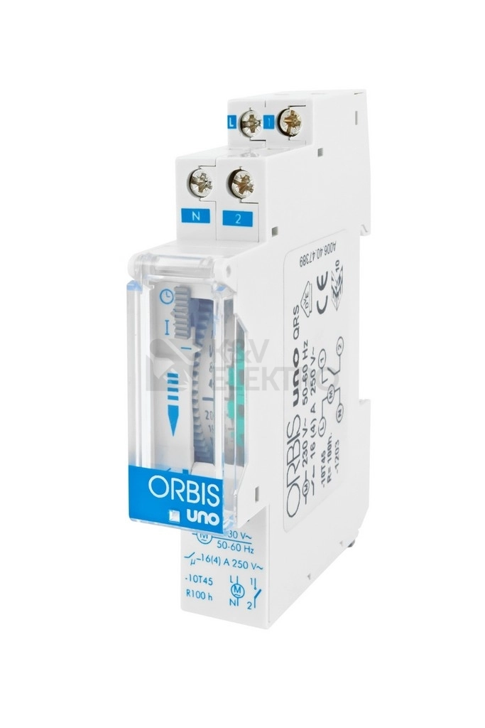 Obrázek produktu Spínací hodiny analogové Orbis UNO QRS týdenní 1000817 0