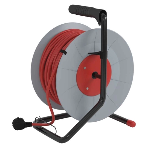 Prodlužovací kabel na bubnu 50m/4zásuvky 3x1,5mm2 oranžová EMOS P19450 1908045010 (obrázek 8)
