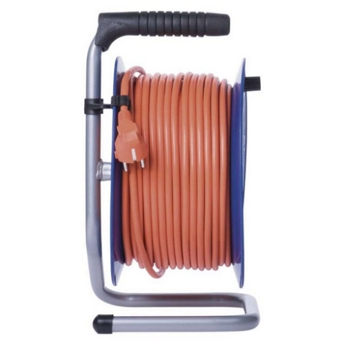Prodlužovací kabel na bubnu 50m/4zásuvky 3x1,5mm2 oranžová EMOS P19450 1908045010 (obrázek 4)