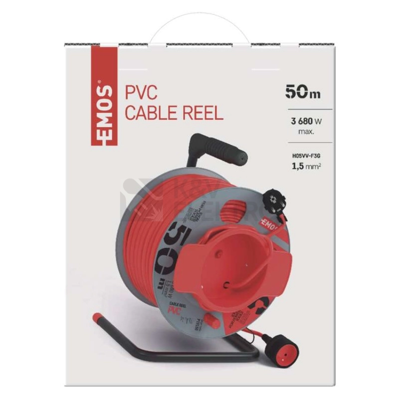 Obrázek produktu PRODLUZ. PKB 50M/1 ZAS. 220V PVC 3X1,5 5