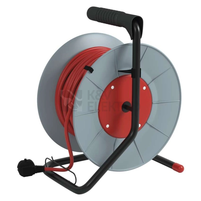 Obrázek produktu Prodlužovací kabel na bubnu 25m/4zásuvky 3x1,5mm2 oranžová EMOS P19425 1908042501 13