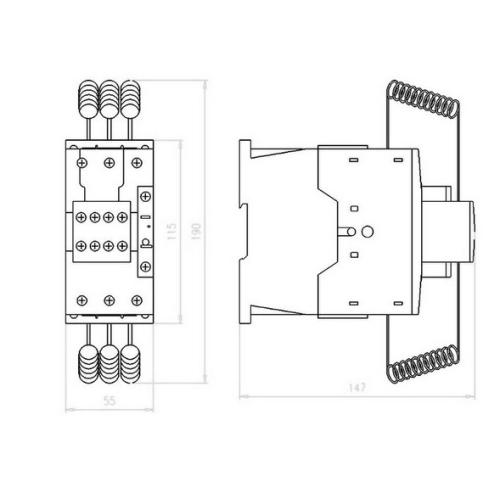 KOMP. STYKAC DILK33-10 400V50HZ,440V60HZ (obrázek 4)