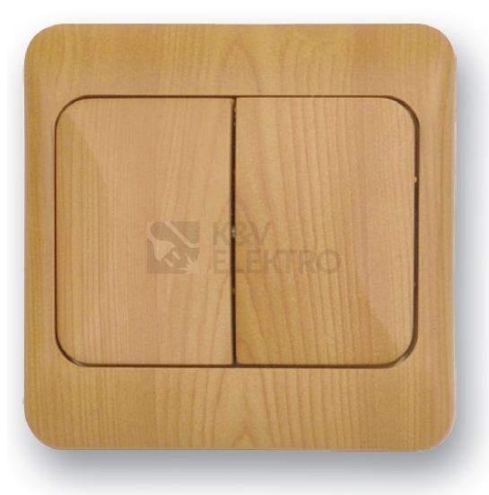 Obrázek produktu SPINAC LYRA C.5B 6+6 SLB5/0-SD SV. DREVO 0