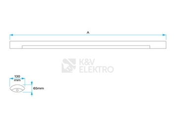 Obrázek produktu  Zářivkové závěsné svítidlo Trevos MO 258 E 2x58W bez koncovek bílé 16065 2