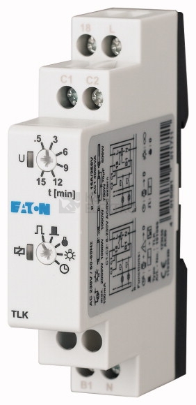 Obrázek produktu Schodišťový automat EATON TLK 16A s varováním před vypnutím 101066 0