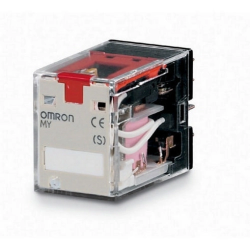 Spínací relé paticové Omron 4P (čtyřřadé) MY4IN 24AC 5A