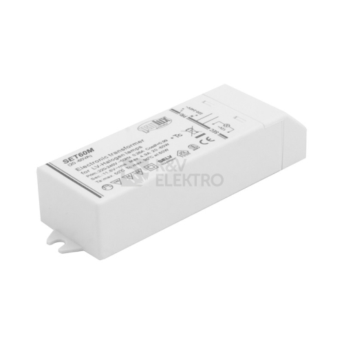 Transformátor elektronický Panlux TR60 20-60W 12VAC