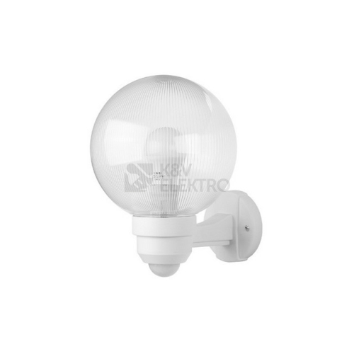 Svítidlo PANLUX ZPP-S-20/B E27 60W s pohybovým čidlem bílá
