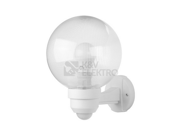 Obrázek produktu Svítidlo PANLUX ZPP-S-20/B E27 60W s pohybovým čidlem bílá 0