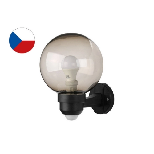 Nástěnné svítidlo s čidlem Panlux PARK ZOK-S-20/C kouřová E27 60W (obrázek 3)