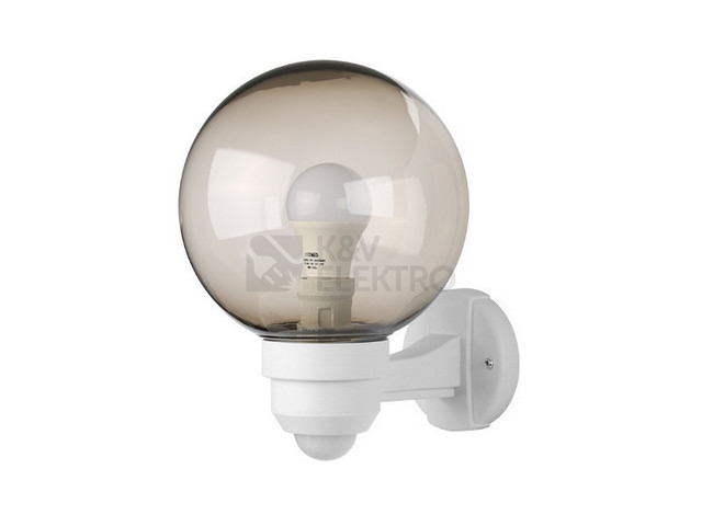 Obrázek produktu  Nástěnné svítidlo s čidlem Panlux PARK ZOK-S-20/B kouřová E27 60W 0