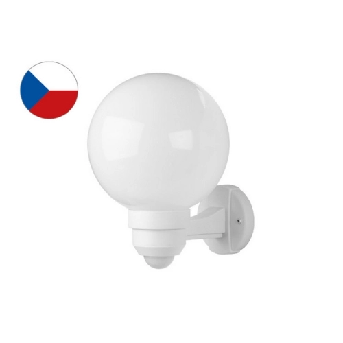 Nástěnné svítidlo s čidlem Panlux PARK ZOM-S-20/B mléčná E27 60W (obrázek 3)