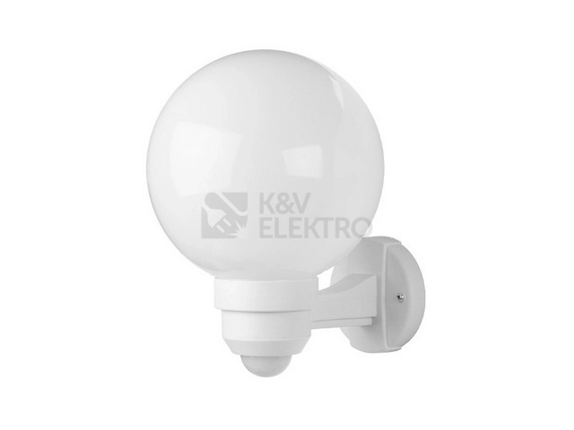 Obrázek produktu Nástěnné svítidlo s čidlem Panlux PARK ZOM-S-20/B mléčná E27 60W 0