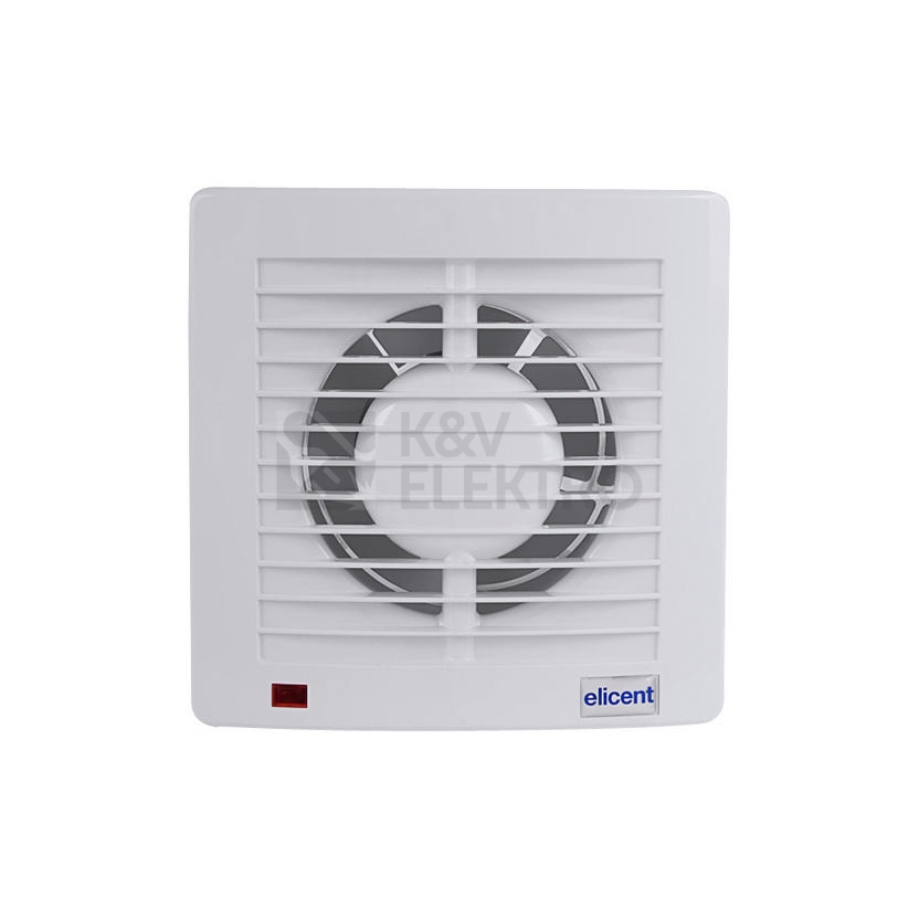 Obrázek produktu Axiální koupelnový ventilátor se zpětnou klapkou E-STYLE 120 PRO 0