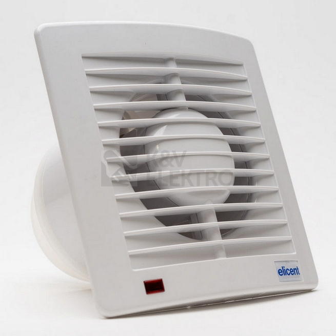 Obrázek produktu Axiální koupelnový ventilátor se zpětnou klapkou E-STYLE 120 PRO 3