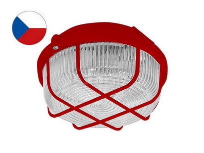 Obrázek produktu Svítidlo Panlux KRUH SKP-100/R, 100W E27 červené IP44 5