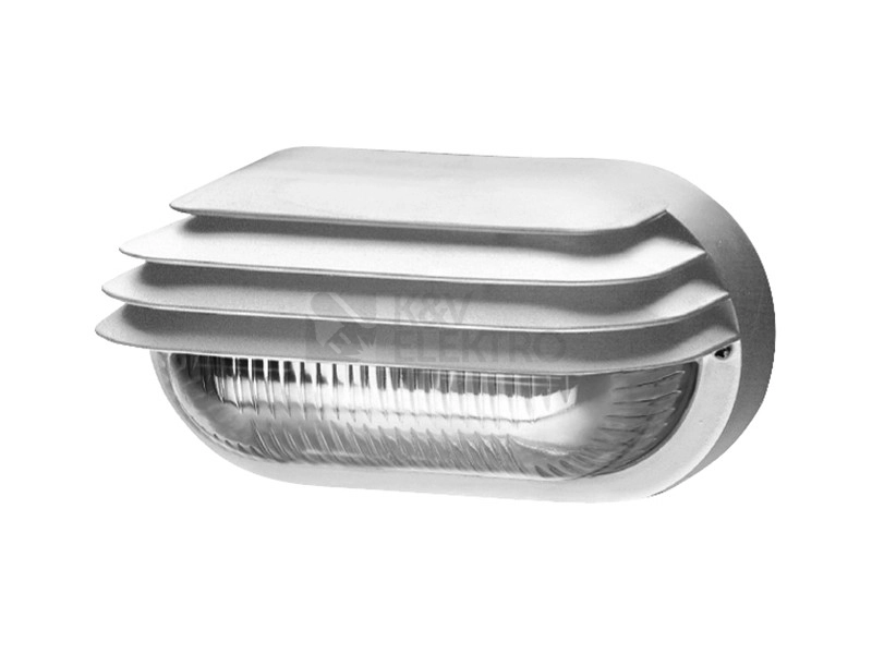 Obrázek produktu Svítidlo Panlux OVAL GRILL SOG-M-40/B 40W E27 bílá IP44 matné sklo 0