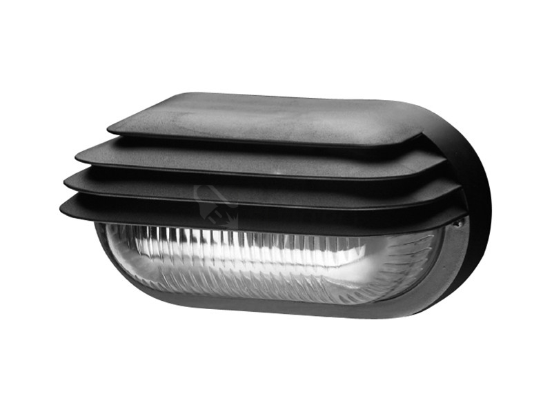 Obrázek produktu Svítidlo Panlux OVAL GRILL SOG-M-40/C 40W E27 černá IP44 matné sklo 0