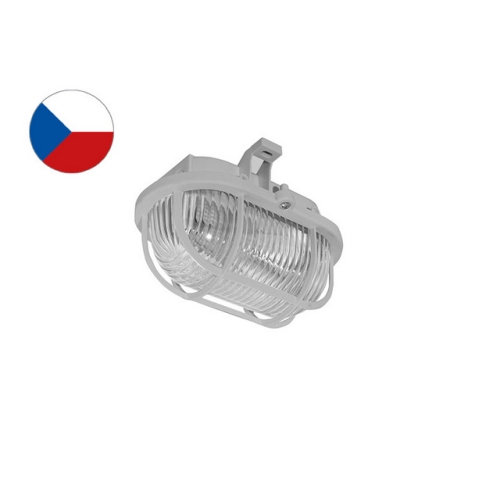 Svítidlo Panlux OVAL SOP-60/S 60W E27 šedá IP44