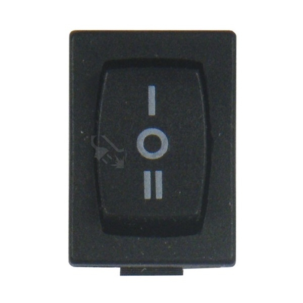 Obrázek produktu Přepínací tlačítko se střední polohou 1/0/2 ELKO EP USS-05 6A/230V 0