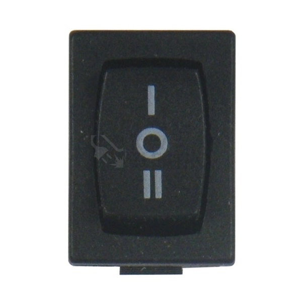 Obrázek produktu Přepínací tlačítko se střední polohou 1/0/2 ELKO EP USS-05 6A/230V 0